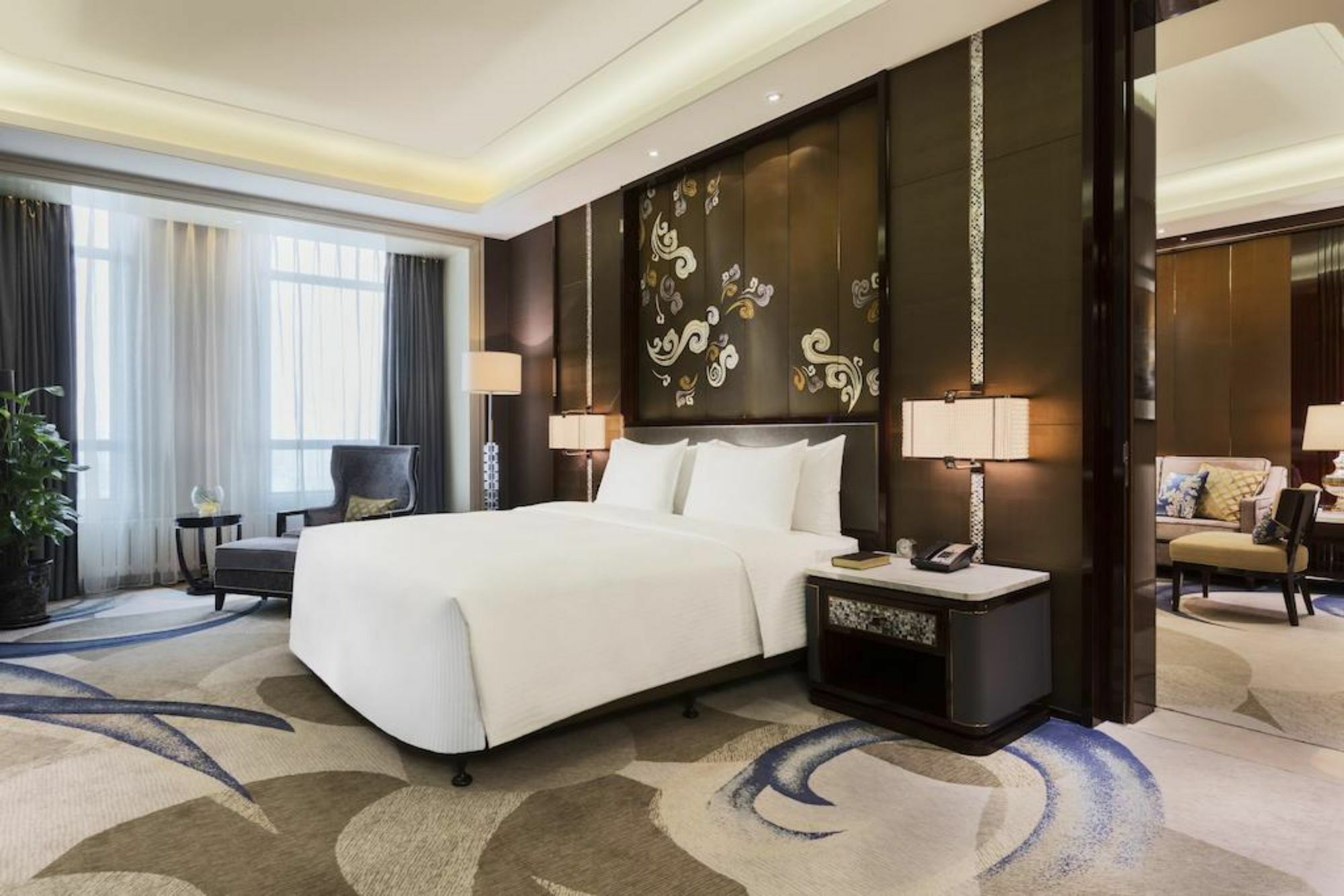 Wanda Realm Yinchuan Hotel Bagian luar foto