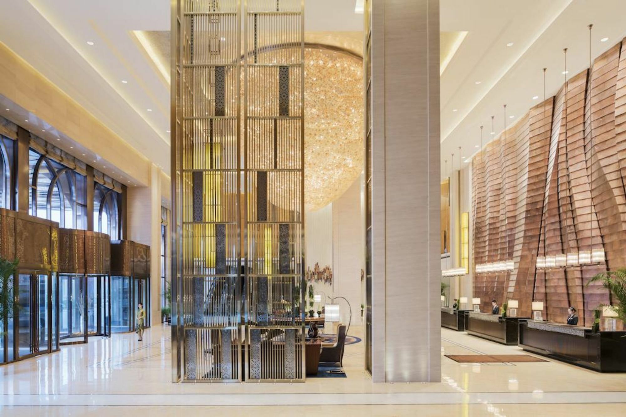 Wanda Realm Yinchuan Hotel Bagian luar foto