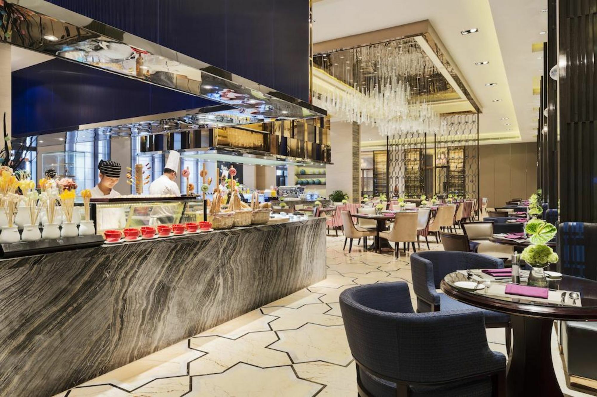 Wanda Realm Yinchuan Hotel Bagian luar foto